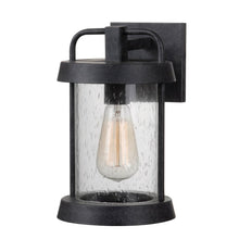 Load image into Gallery viewer, Kenroy Home Gavin 1-Light Small Lantern, 7inW,Forged Graphite