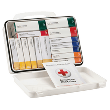 Load image into Gallery viewer, First Aid Only 16-Unit First Aid Kit, 2 3/8inH x 6 5/16inW x 9inD, White
