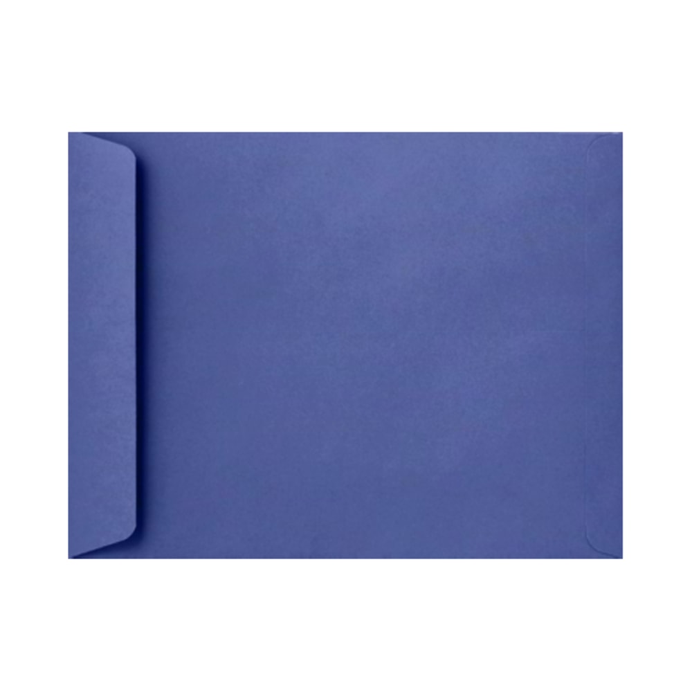 LUX Open-End 10in x 13in Envelopes, Peel & Press Closure, Boardwalk Blue, Pack Of 50