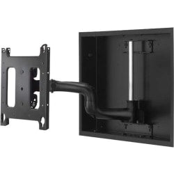 Chief PWRIW-2000B - Mounting component (swing arm) - for flat panel - screen size: up to 65in - in-wall mounted