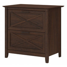 Load image into Gallery viewer, Bush Business Furniture Key West 20inD Lateral 2-Drawer File Cabinet, Bing Cherry, Delivery