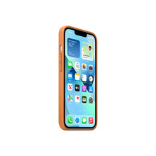 Load image into Gallery viewer, Apple iPhone 13 Leather Case with MagSafe - Golden Brown - For Apple iPhone 13 Smartphone - Golden Brown - Soft-touch - Scratch Resistant, Drop Resistant - Leather
