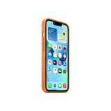 Apple iPhone 13 Leather Case with MagSafe - Golden Brown - For Apple iPhone 13 Smartphone - Golden Brown - Soft-touch - Scratch Resistant, Drop Resistant - Leather