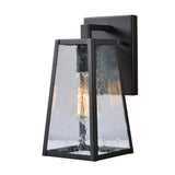 Kenroy Home Fiely Small Wall Lantern, 5inW, Black