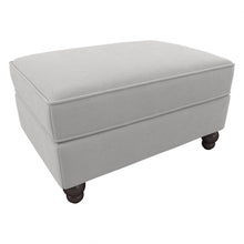 Load image into Gallery viewer, Bush Furniture Coventry Storage Ottoman, Light Gray, Standard Delivery