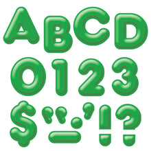 Load image into Gallery viewer, TREND Ready Letters, 3-D, 4in, Green, Pre-K - Grade 12, Pack Of 71
