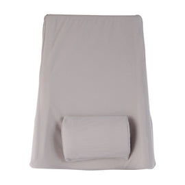 DMI Deluxe Adjustable Foam Lumbar Back Support Cushion, 14inH x 21inW x 3inD, Gray