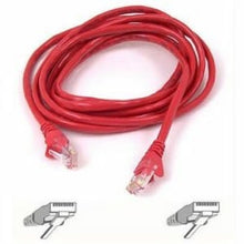 Load image into Gallery viewer, Belkin Cat5e Network Cable - RJ-45 Male Network - RJ-45 Male Network - 3ft - Red