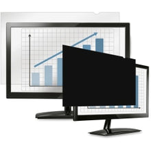 Load image into Gallery viewer, Fellowes PrivaScreen Blackout Privacy Filter - 23.0in Wide - For 23in Widescreen LCD Monitor - 16:9 - Fingerprint Resistant, Scratch Protection - Polyethylene - Crystal Clear, Black - TAA Compliant