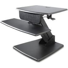 Load image into Gallery viewer, Kantek Desktop Sit-to-Stand Computer Workstation - 25 lb Load Capacity - 22in Height x 26.8in Width x 23.5in Depth - Desktop - Black