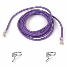 Load image into Gallery viewer, Belkin Cat5e Patch Cable - RJ-45 Male - RJ-45 Male - 3ft - Purple