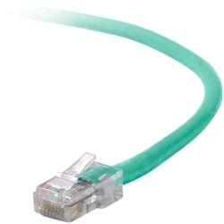 Belkin Cat5e Patch Cable - RJ-45 Male - RJ-45 Male - 12in - Green