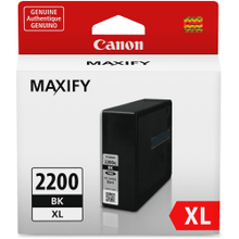 Load image into Gallery viewer, Canon PGI-2200 XL Original Ink Cartridge - Inkjet - High Yield - 2500 Pages - Black - 1 / Pack