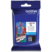 Load image into Gallery viewer, Brother LC3017I Cyan High-Yield Ink Cartridge, LC3017C