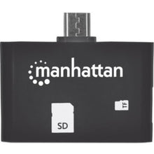 Load image into Gallery viewer, Manhattan Mobile OTG Adapter, 24-in-1 Card Reader/Writer - 24-in-1 - SD, SDHC, SDXC, MultiMediaCard (MMC), Reduced Size MultiMediaCard (MMC), MMCmobile, microSD, microSDHC, microSDXC - USB 2.0External