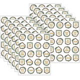 Teacher Created Resources Stickers, Eucalyptus, 120 Stickers Per Pack, Set Of 12 Packs
