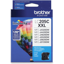 Load image into Gallery viewer, Brother LC205 Cyan Extra-High-Yield Ink Cartridge, LC205C