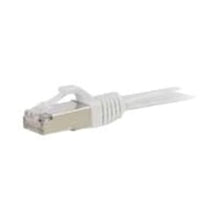 Load image into Gallery viewer, C2G 15ft Cat6 Snagless Shielded (STP) Ethernet Network Patch Cable - White - Patch cable - RJ-45 (M) to RJ-45 (M) - 15 ft - screened shielded twisted pair (SSTP) - CAT 6 - molded, snagless, stranded - white
