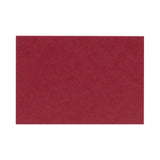 LUX Mini Flat Cards, #17, 2 9/16in x 3 9/16in, Garnet Red, Pack Of 1,000