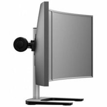 Load image into Gallery viewer, Atdec Visidec Dual-monitor Freestanding Quick-Release Horizontal Desk Stand, Silver Black