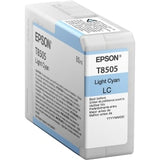 Epson UltraChrome HD T850 Original Inkjet Ink Cartridge - Light Cyan Pack - Inkjet
