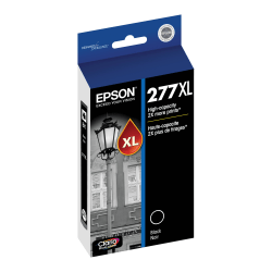 Epson T277XL Black High-Yield Ink Cartridge, T277XL120-S