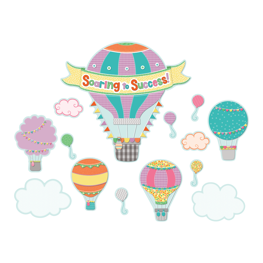 Carson-Dellosa Up And Away Soaring To Success Bulletin Board Set, Multicolor, Grades Pre-K - 5