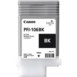 Canon PFI-106BK Original Inkjet Ink Cartridge - Black Pack - Inkjet