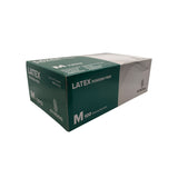 STRONG Powder-Free Latex Food Service Gloves, Medium, Cream, 100 Gloves Per Box, Case Of 10 Boxes