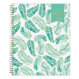 2023-2024 Day Designer Weekly/Monthly Planner, 8-1/2in x 11in, Palms Frosted, July 2023 To June 2024, 137891-A24