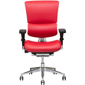 X-Chair X4 Ergonomic Brisa High-Back Task Chair, Rose