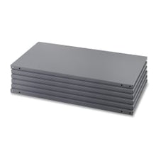 Load image into Gallery viewer, Safco Industrial Steel Shelf Pack, 85inH x 36inW x 18inD, 6 Shelves, Gray