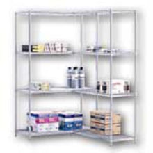 Load image into Gallery viewer, Safco Industrial Wire Shelving Add-On Unit, 48inW x 18inD, Gray
