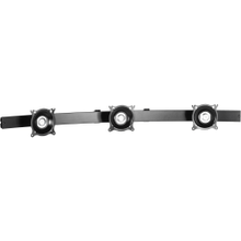 Load image into Gallery viewer, Chief KTA320B 42in Triple Horizontal Array Pole Clamp - 60 lb - Black