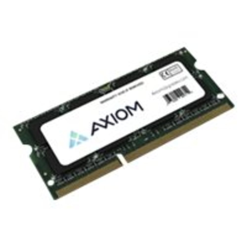 Axiom 16GB (2 x 8GB) DDR3 SDRAM Memory Kit - For Notebook - 16 GB (2 x 8GB) - DDR3-1600/PC3-12800 DDR3 SDRAM - 1600 MHz - Non-ECC - Unbuffered - 204-pin - SoDIMM - Lifetime Warranty