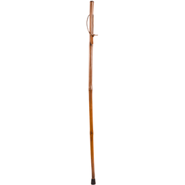 Brazos Walking Sticks Free Form Iron Bamboo Walking Stick, 58in, Red