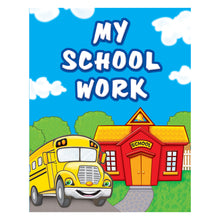 Load image into Gallery viewer, Teacher Created Resources My School Work Pocket Folders, 9 1/2in x 12in, Multicolored, Pack Of 10