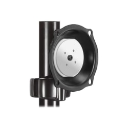 Chief Medium Pivot/Tilt Pole Monitor Mount - For Displays 26-45in - Black - Height Adjustable - 1 Display(s) Supported - 26in to 45in Screen Support - 75 lb Load Capacity - 100 x 100, 200 x 200, 200 x 100, 400 x 400 - VESA Mount Compatible