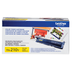 Brother TN-210 Yellow Toner Cartridge, TN-210Y