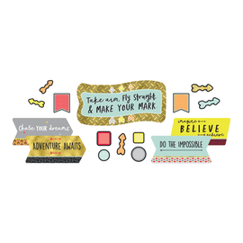 Carson-Dellosa Aim High Make Your Mark Bulletin Board Set, Multicolor, Grades 2 - 5