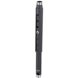 Chief 6-8ft Adjustable Extension Column - Black - Aluminum - 500 lb