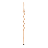 Brazos Walking Sticks Southwest Riverbend Maple Walking Stick With Walnut Inlay, 55in