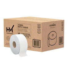 Load image into Gallery viewer, Highmark 2-Ply Jumbo Toilet Paper, 1000ft Per Roll, Pack Of 12 Rolls