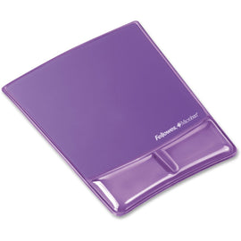Fellowes Mousepad with Wrist Rest Microban Protection