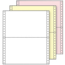 Load image into Gallery viewer, Paris Printworks Professional Multi-Use Printer &amp; Copy Paper, White/Canary/Pink, 9 1/2in x 5 1/2in, 2000 Forms Per Case, 13 Lb