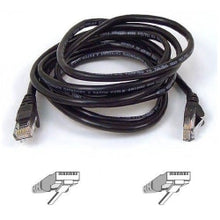 Load image into Gallery viewer, Belkin Cat5e Patch Cable - RJ-45 Male Network - RJ-45 Male Network - 25ft - Black