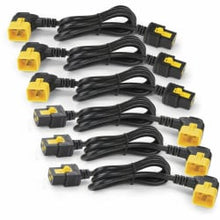 Load image into Gallery viewer, APC by Schneider Electric AP8716R Standard Power Cord - 240 V AC - Black - 6 ft Cord Length - 1