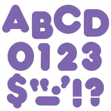TREND Ready Letters, Casual Uppercase, 2in, Purple, Pack Of 142