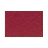 LUX Flat Cards, A7, 5 1/8in x 7in, Garnet Red, Pack Of 1,000