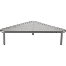 Load image into Gallery viewer, Allsop Metal Art Corner Monitor Stand, Silver (29191) - 40 lb Load Capacity - 20in Width - Powder Coated - Steel - Pewter